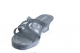 Womens sandal with a high wedge sole, made in UK