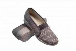 Fargeot Slip-on brown womens vegan shoe