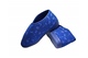 Comfylux Andrea slipper in Blue, with a spring-back rubber heel stiffener