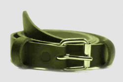 Belt 25mm chromed roller buckle