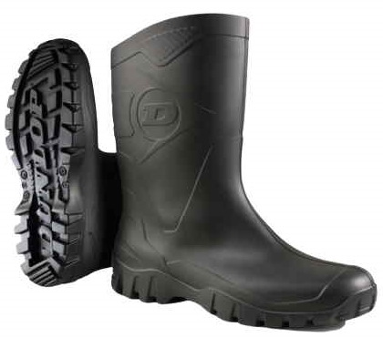 Wellington Boots - light-weight - made in Portugal - showing the sole