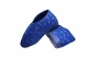 Comfylux Andrea slipper in Blue, with a spring-back rubber heel stiffener