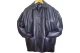 mens vegan button jacket, made in the UK from PU sheet and viscous lining