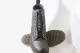 Vegan leather boots with Tredair bouncing soles - 8 lace ankle boot made in UK
