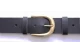 Vegan Belt 38mm wide with a D brass buckle