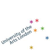 University of the Arts logo - includes London College of Fashion