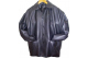 mens vegan button jacket, made in the UK from PU sheet and viscous lining