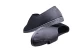 Good slippers prevent falls: adjustable fit, springey heel stiffener, grippy on carpet