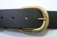 Vegan Belt 38mm wide with a D brass buckle