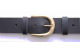 Vegan Belt 38mm wide with a D brass buckle