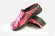 Edge Veg Mule Pink: vegan womens snakeskin mule