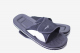 Pool slider sandal with adjustable straps - all nonleather so vegan of course