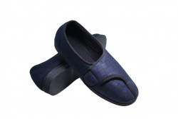 Soft sole Georgie mens slipper for swollen feet