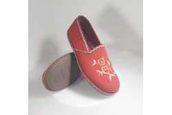 Slipper Mule Red