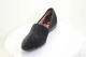 Audrey Black vegan womens slipper with a cushioned sole