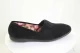 Audrey Black slipper for vegans, made in Spain