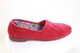 Audrey Red vegan slipper made in Spain