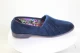 Audrey blue vegan slipper made in Spain