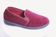 hard sole red velour mens slippers, made in EU