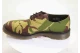 Camouflage thick-sole mens vegan shoe UK-made