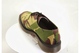 Vegan camouflage shoes with Solovair soles