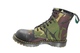 Camouflage 8 lace unisex ankle boot with a layred Solovair sole